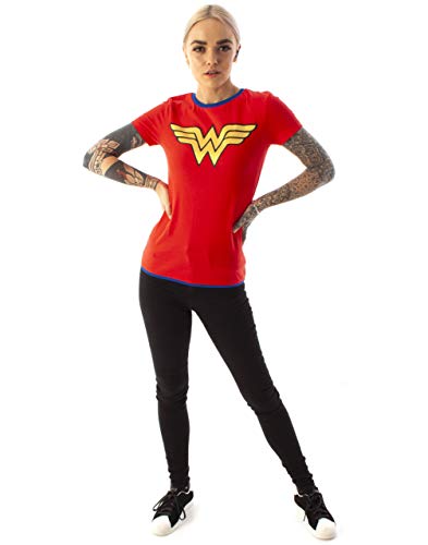 Wonder Woman Metallic Logo Women's T-Shirt (L)