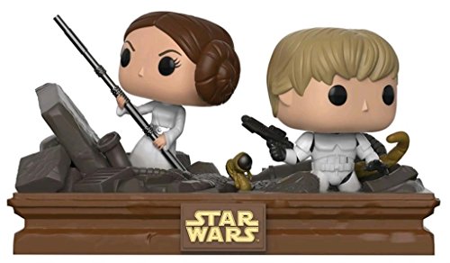 Figura Pop! Star Wars Luke & Leia Trash Compactor Exclusive