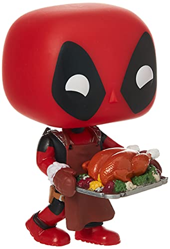 Funko - Pop! Bobble Vinyle Marvel: Holiday - Deadpool Figura...