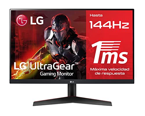 LG UtraGear 24GN600-B - Monitor 24 pulgadas gaming, 144 Hz,...