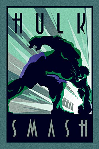 Marvel - PÃ³ster de Hulk, tamaÃ±o Grande, Multicolor