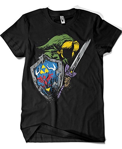 Camisetas La Colmena 1075-Camiseta Zelda - Hyrule Warrior...
