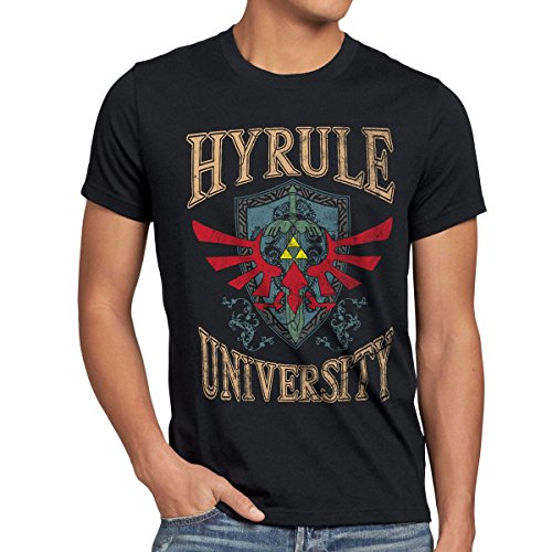style3 University of Hyrule Camiseta para Hombre T-Shirt,...