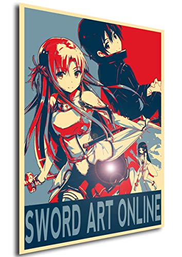 Instabuy Poster Propaganda Sword Art Online Characters A4...