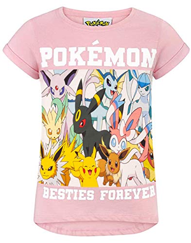 Camiseta de Pokemon para niÃ±as Besties Forever Pikachu...
