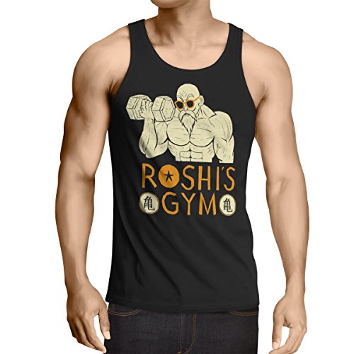 style3 Roshi Dragon Master Camiseta de Tirantes para Hombre...