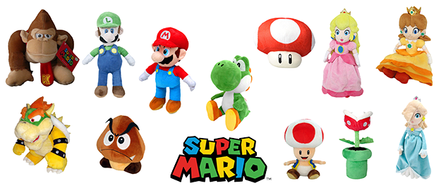 Peluches Super Mario